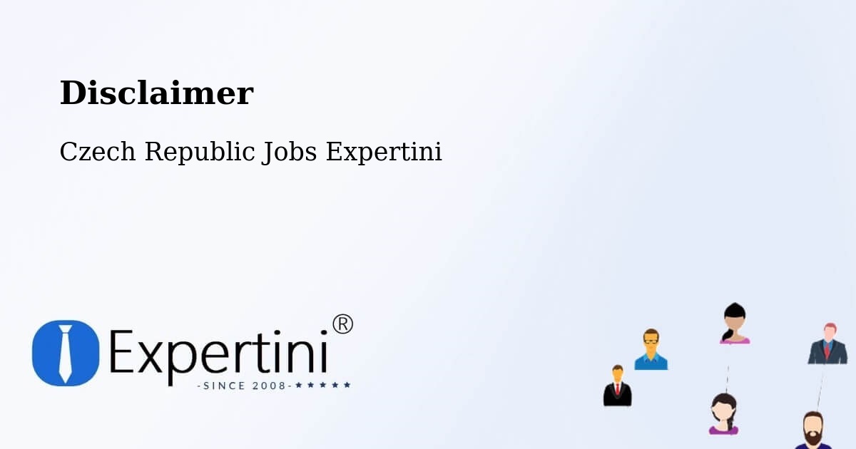 Disclaimer – Litomyšl - Czech Republic Jobs Expertini